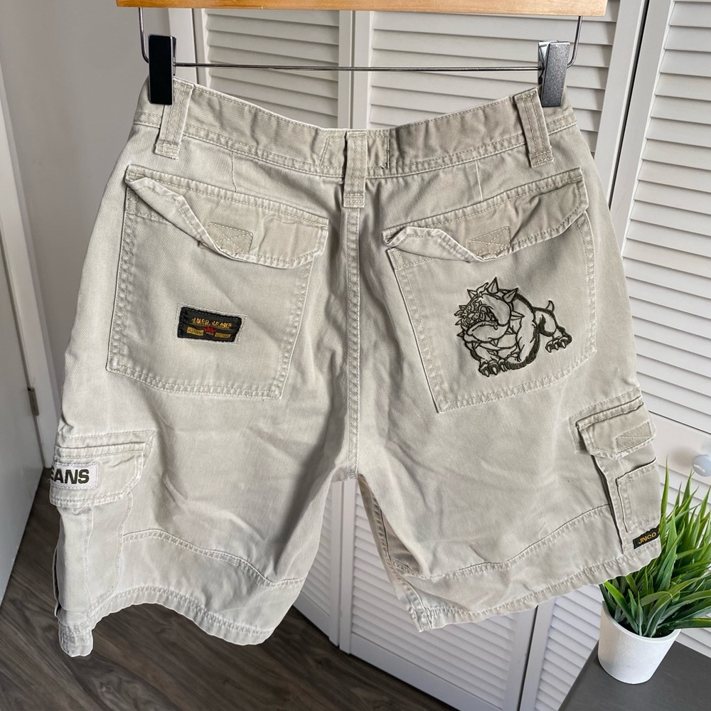 JNCO Jeans Embroidered Cargo Shorts